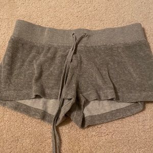 GREY HARDTAIL SHORTS